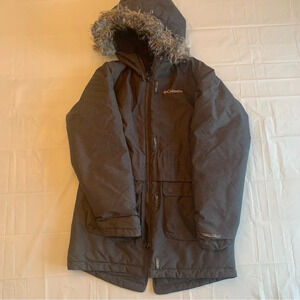 Kids Columbia Winter Coat! Size: Kids Medium (11/12) dark  grey